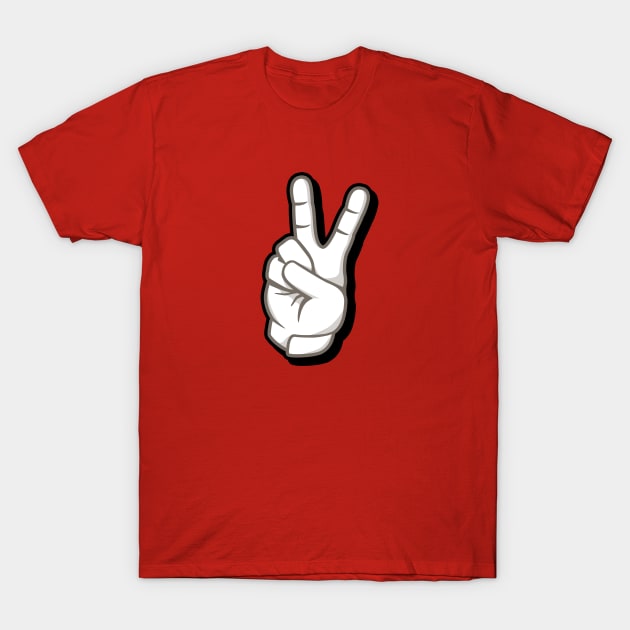 Dueces From Tampa - Red T-Shirt by KFig21